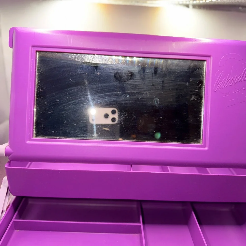 Caboodles OS Pink Purple Vintage 90s Makeup Case Organizer Y2K Retro Aesthetic